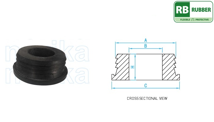 Rubber Bush For WC